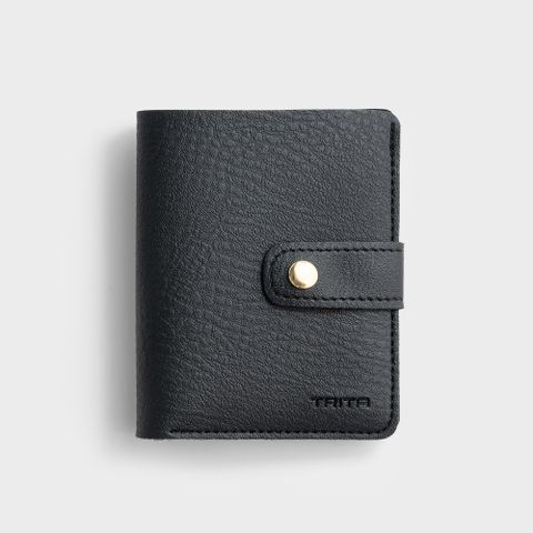 Ví da nữ mini kiểu dáng đơn giản Trita RV52D màu đen