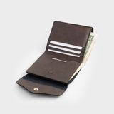  Ví Trita (Thời trang nữ gập 3 phong cách basic - Ví da RV59N) màu nâu 