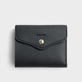  Ví Trita (Thời trang nữ gập 3 phong cách basic - Ví da RV59D) màu đen 