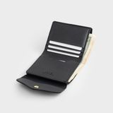  Ví Trita (Thời trang nữ gập 3 phong cách basic - Ví da RV59D) màu đen 