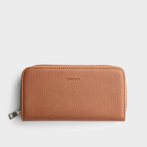 Ví da nữ thời trang cao cấp Trita RV82B màu bò
