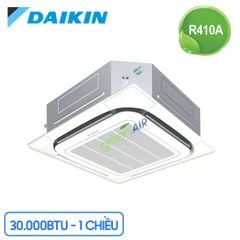 Điều Hòa Âm Trần Cassette Daikin 1 Chiều 30.000 BTU (FCNQ30MV1/ RNQ30MY1) Điều Khiển Không Dây (BRC7F633F9+BYCP125K-W18)