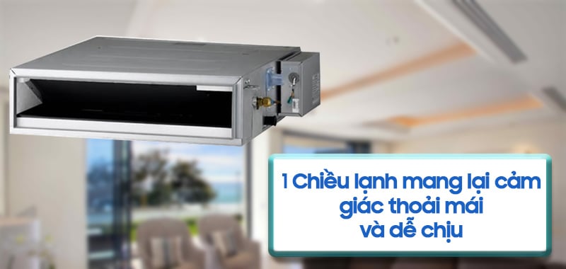 Điều hòa âm trần nối ống gió Multi LG Inverter 1 chiều 24.000BTU (AMNQ24GL3A0) chính hãng