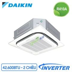 Điều Hòa Âm Trần Cassette Daikin 2 Chiều Inverter 42.600 BTU (FCQ125KAVEA/RZQ125LV1) Điều Khiển Dây (BRC1E63+BYCP125K-W18)