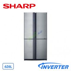 Tủ lạnh Sharp 626 Lít Inverter SJ-FX630V-ST (4 cửa)