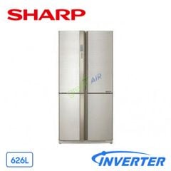 Tủ lạnh Sharp 626 Lít Inverter SJ-FX630V-BE (4 cửa)