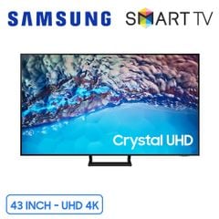 Smart Tivi Samsung Crystal UHD 4K 43 Inch UA43BU8500