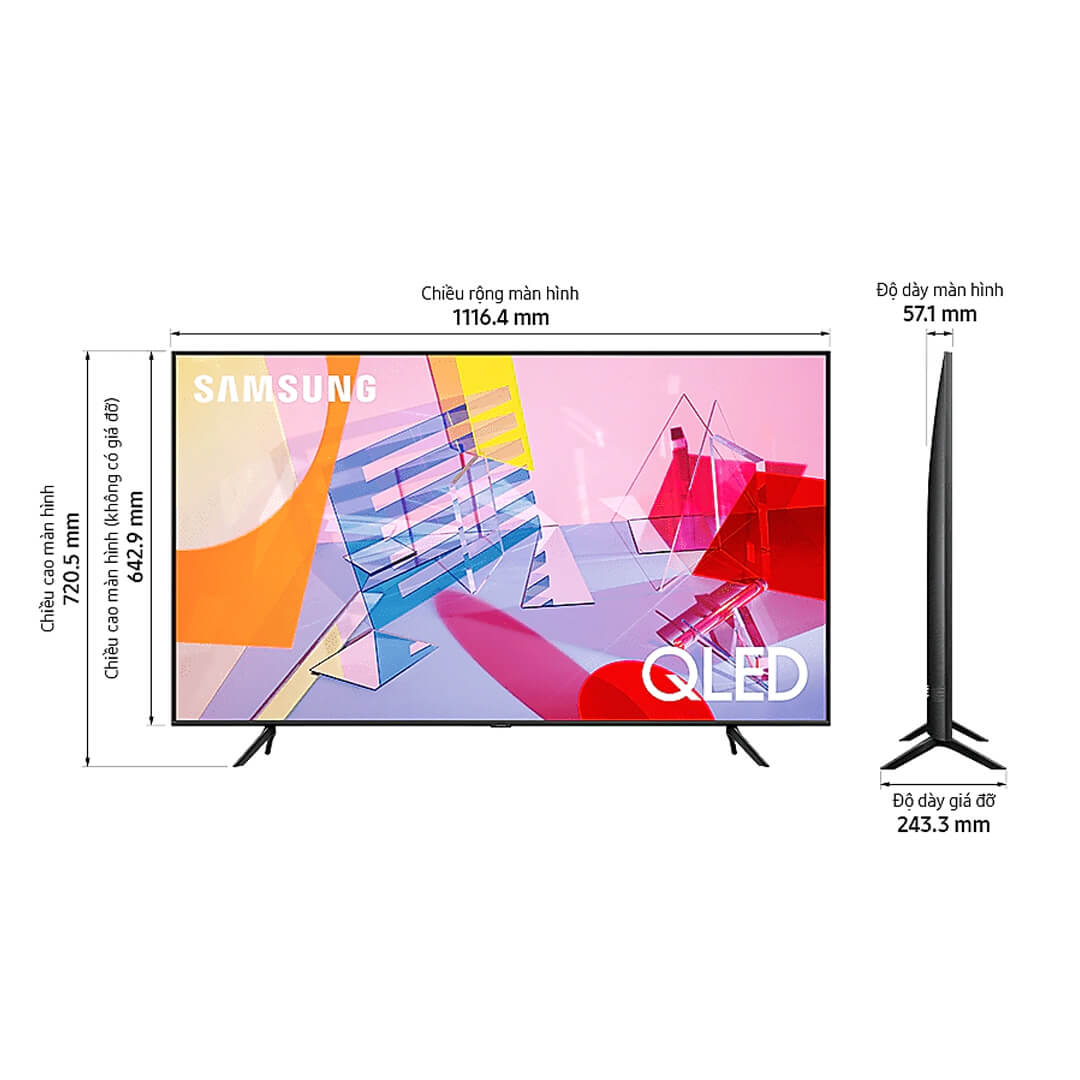 Smart tivi 4K Samsung QLED 50 inch Q60T (QA50Q60TAKXXV)