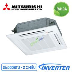 Điều hòa Âm Trần Cassette Mitsubishi Inverter 2 chiều 36.000 BTU (FDT100VG/FDC100VS)