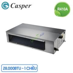 Điều Hòa Âm Trần Nối Ống Gió Casper 1 Chiều 28.000 BTU  (DC-28TL22)