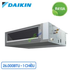 Điều Hòa Âm Trần Nối Ống Gió Daikin 1 Chiều 26.000 BTU (FDMNQ26MV1/RNQ26MV1) Điều Khiển Không Dây (BRC4C64-9)