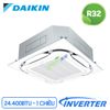 Điều Hòa Âm Trần Cassette Daikin 1 Chiều Inverter  24.400 BTU (FCF71CVM/RZF71CYM) Điều Khiển Dây (BRC1E63+BYCQ125EAF)