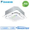 Điều Hòa Âm Trần Cassette Daikin Inverter 1 Chiều  47.800 BTU (FCF140CVM/RZF140CVM) Điều Khiển Không Dây (BRC7M635F+BYCQ125EAF)