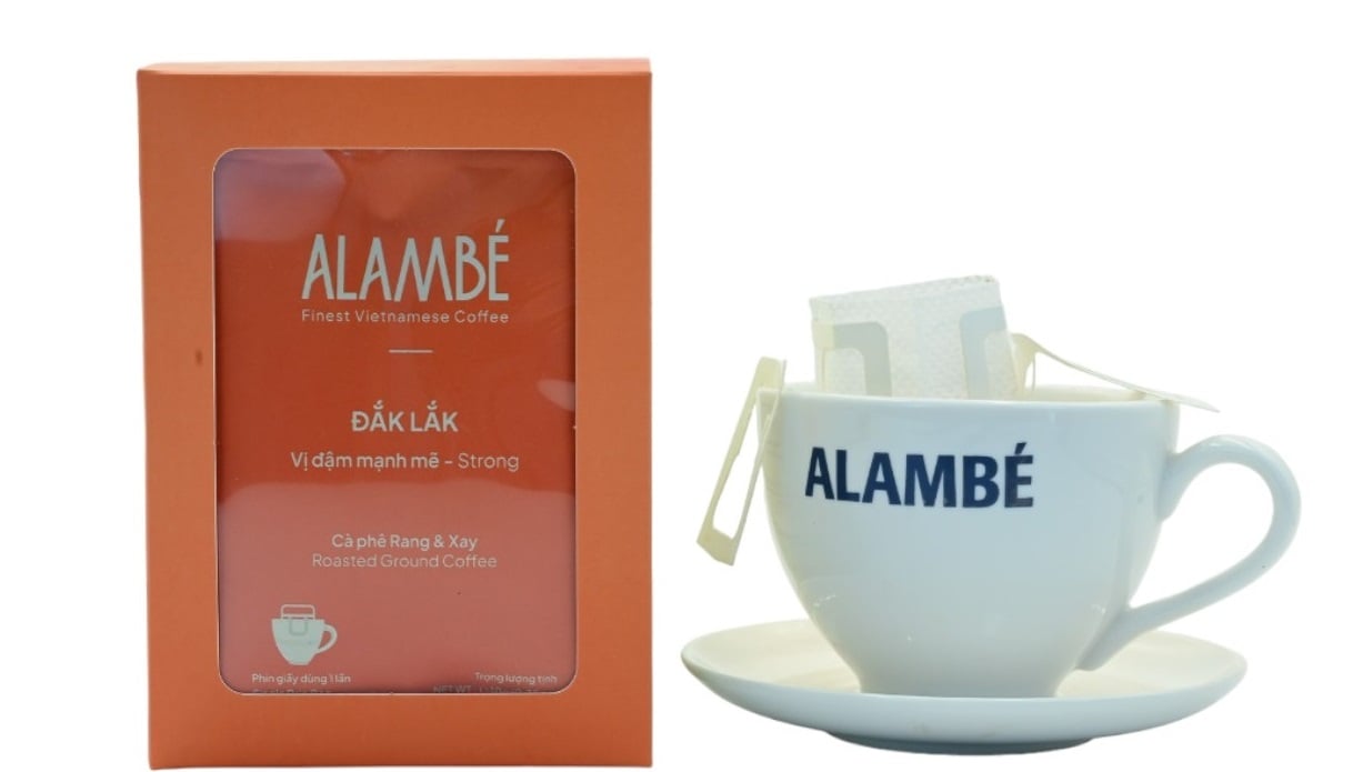 CÀ PHÊ PHIN GIẤY ALAMBÉ - ĐẮK LẮK