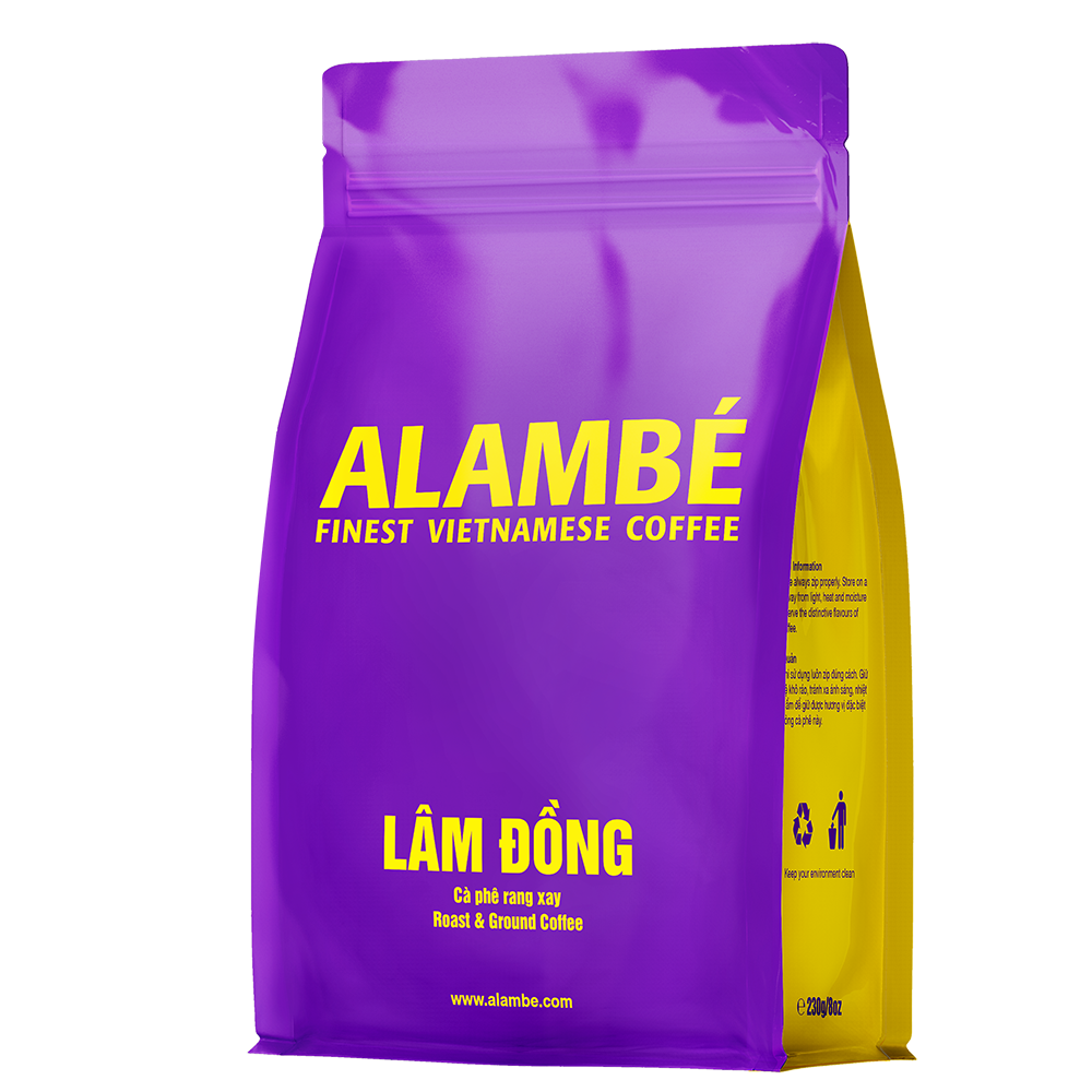 CÀ PHÊ RANG XAY ALAMBÉ - LÂM ĐỒNG