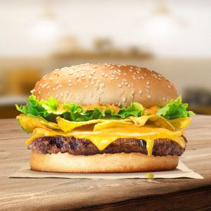  Burger bò khoai giòn tràn phô mai 