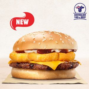  Burger vòng hành chiên (size lớn) 