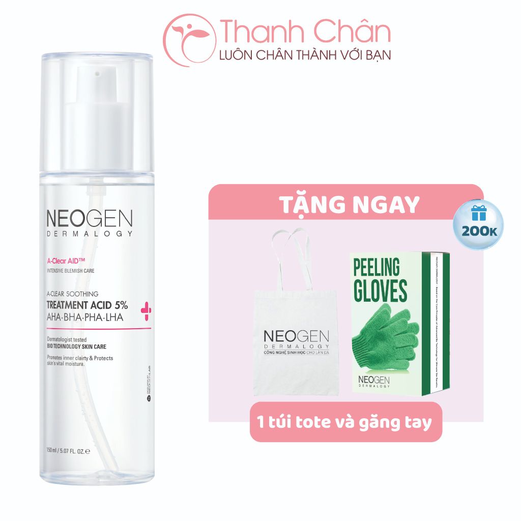 Toner Tẩy Tế Bào Chết 5% PHA - AHA - LHA - BHA Neogen Dermalogy Treatm ...