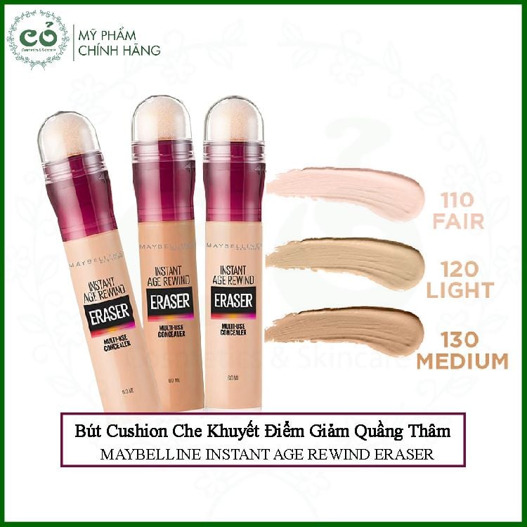 Bút che khuyết điểm Maybelline Instant Age Rewind Eraser Thanh Chân  Cosmetics cửa hàng mỹ phẩm chính hãng