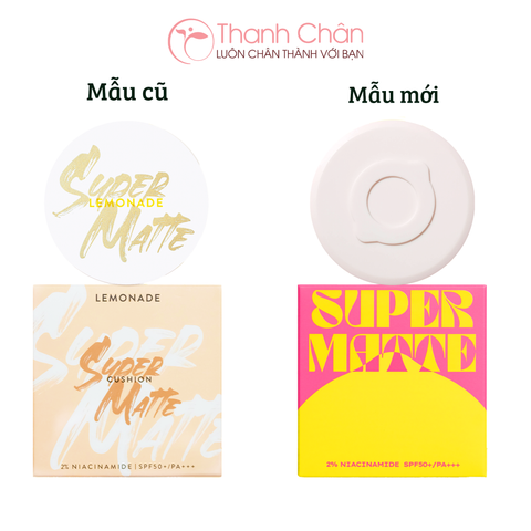 Phấn nước kiềm dầu Lemonade Supermatte Cushion 15g