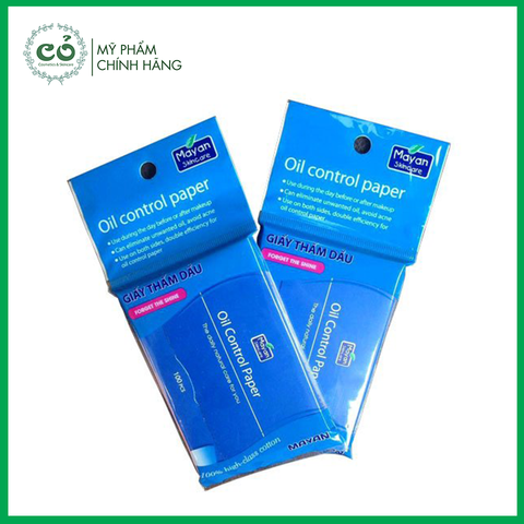 Giấy Thấm Dầu Mayan Oil Control Paper