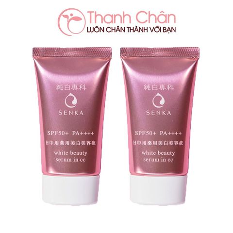 CC Serum trắng da Senka White Beauty Serum in CC 40gr