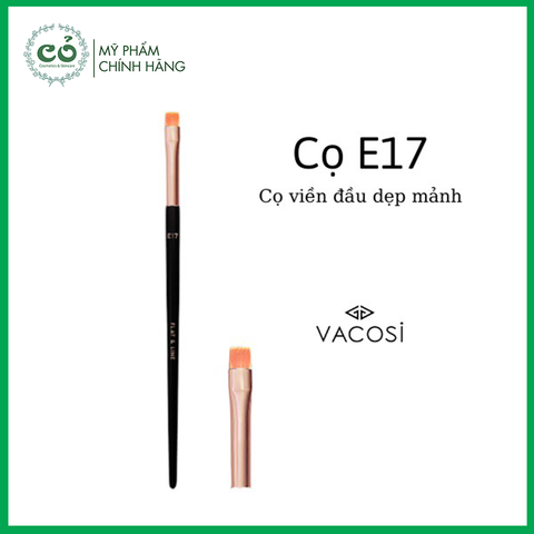 Cọ Viền Đầu Dẹp Mảnh Vacosi Flat & Line Brush - E17