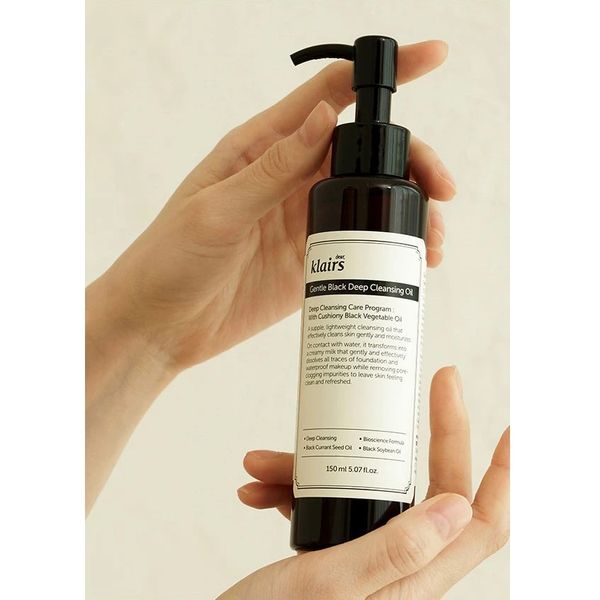 Dầu Tẩy Trang Klairs Gentle Black Deep Cleansing Oil 150ml