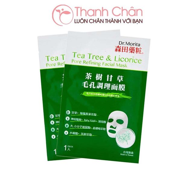 Mặt Nạ Dr.Morita #Tea tree & Licorice