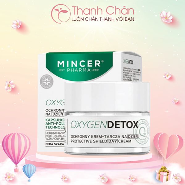 Kem Dưỡng Mincer Pharma Oxygen Detox Repairing Night Cream Mask 50ml
