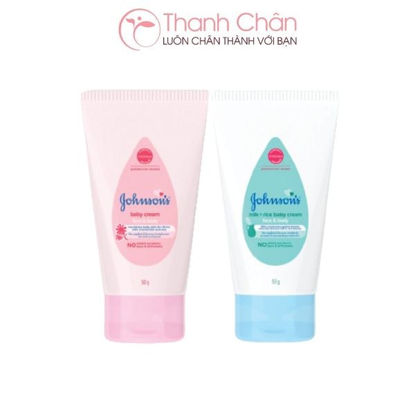 Kem dưỡng da Johnson's Baby Cream 50g