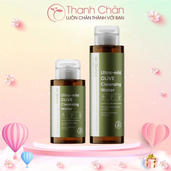 Nước tẩy trang Drceutics Ultra-mild OLIVE Cleansing Water 310ml