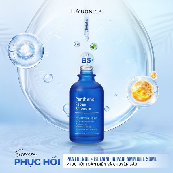 Tinh chất phục hồi La Bonita Panthenol Repair Ampoule 50ml