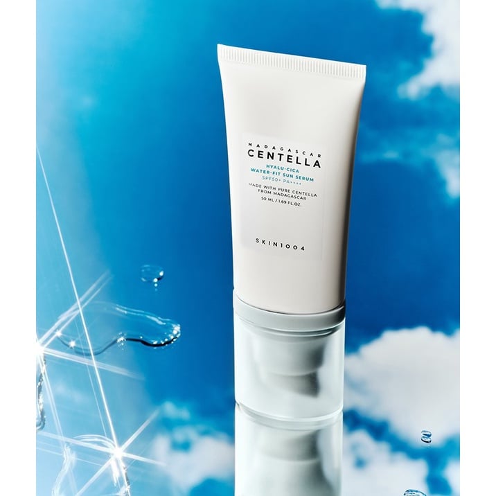 Tinh Chất Chống Nắng Skin1004 Madagascar Centella Hyalu-cica Water-fit Thanh Ch&acirc;n Cosmetics cửa h&agrave;ng mỹ phẩm ch&iacute;nh h&atilde;ng
