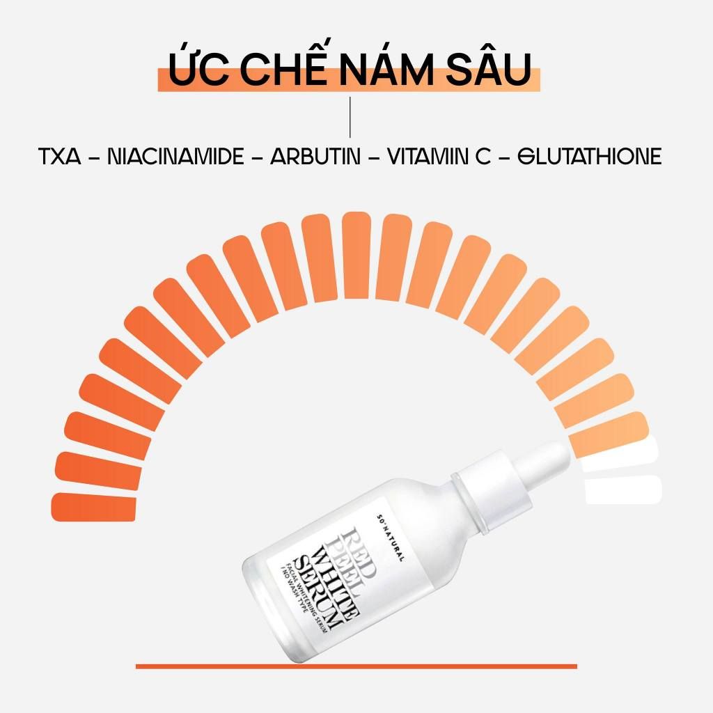 Tinh Chất Dưỡng Trắng Sonatural Red Peel White Serum 35ml Thanh Chân