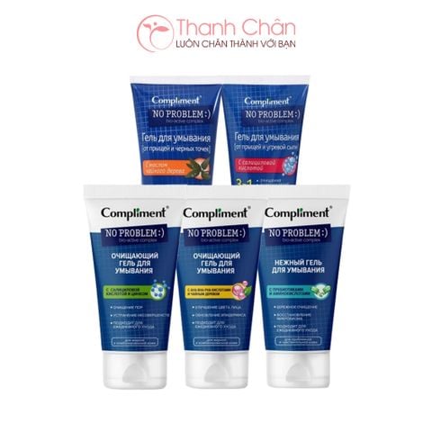 Sữa Rửa Mặt Compliment No Problem 200ml