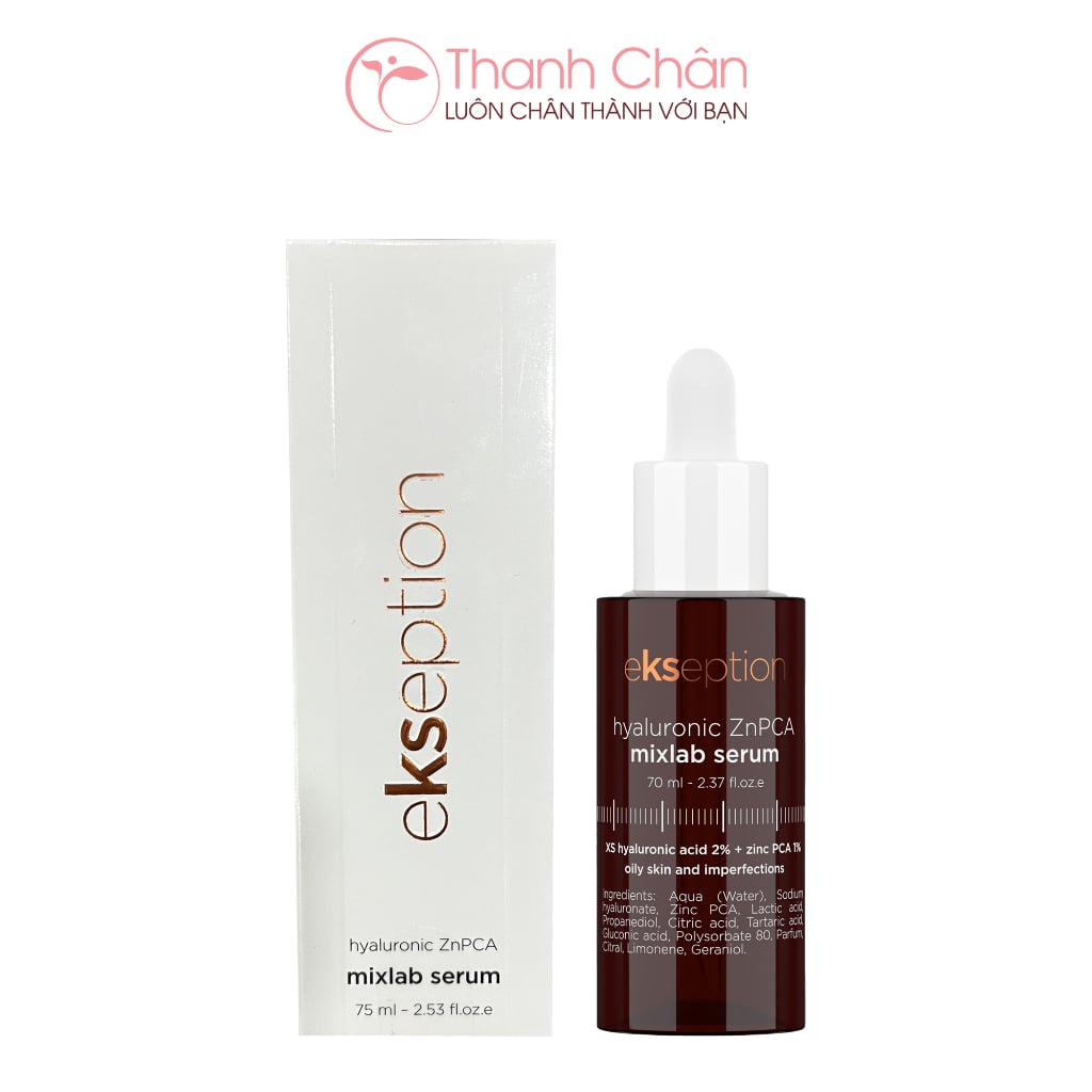 Tinh Chất Ekseption Hyaluronic ZnPCA Mixlab Serum 75ml