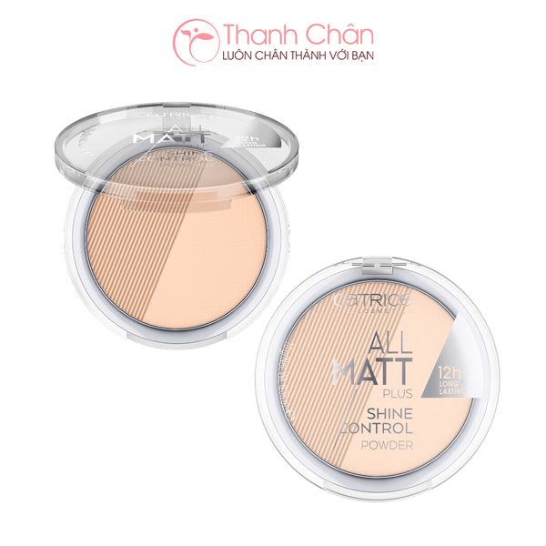 Phấn phủ Catrice All Matt Plus Shine Control Powder 10g