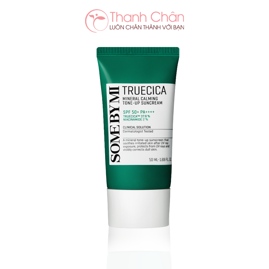 Kem Chống Nắng Ngừa Mụn Some By Mi Truecica Mineral Calming Tone Up Suncream 50ml