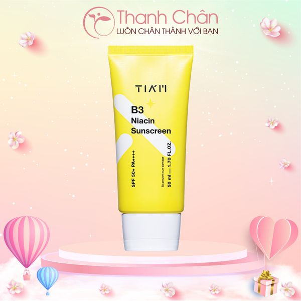 Kem chống nắng Tiam B3 Niacin Sunscreen 50ml