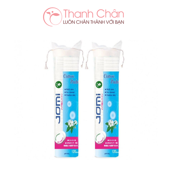 Bông Tẩy Trang Jomi Cotton Pad 120 Miếng