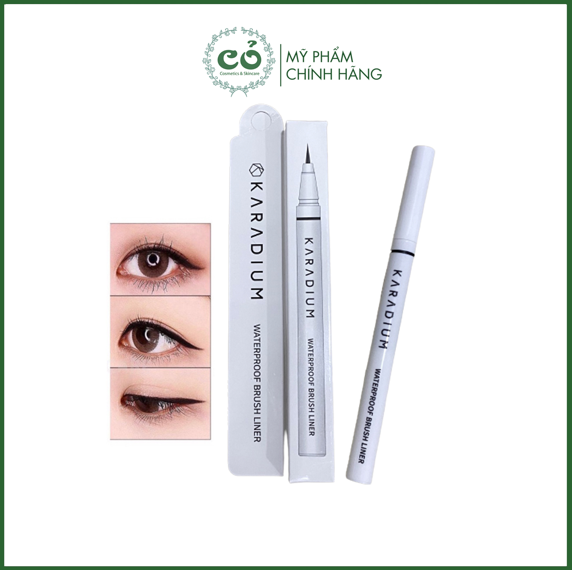 Kẻ mắt Karadium Waterproof Brush Liner