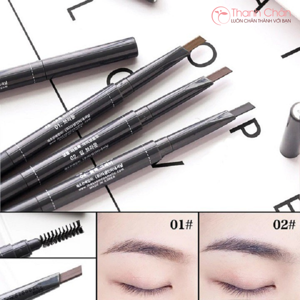 Chì Kẻ Mày Ngang 2 Đầu The Saem Saemmul Artlook Eyebrow