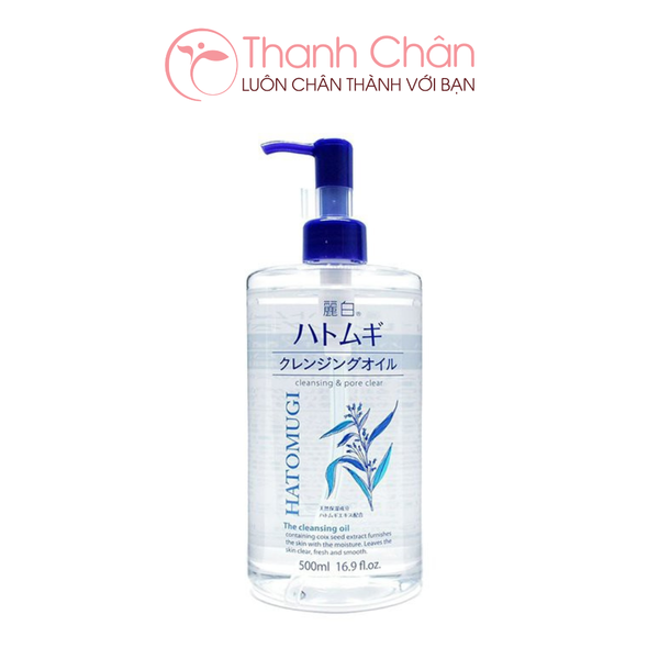 Dầu tẩy trang Reihaku Hatomugi Cleansing Oil 500ml
