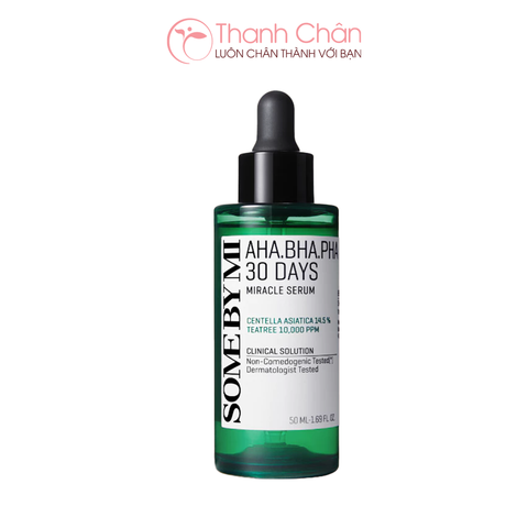 Tinh Chất Giảm Mụn Some By Mi AHA-BHA-PHA 30 Days Miracle Serum 50ml