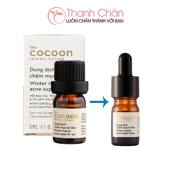 Dung dịch chấm mụn bí đao The Cocoon 5ml