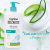 Gel vệ sinh phụ nữ giúp làm sạch, dưỡng ẩm Corine de Farme Intimate Gel 250ml