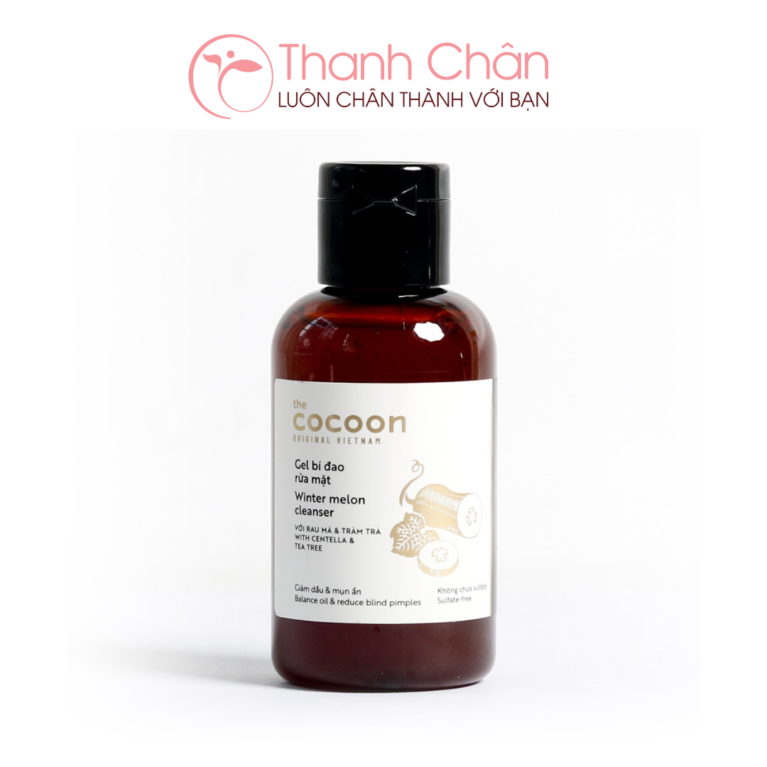 Gel Bí Đao Rửa Mặt The Cocoon Winter Melon Cleanser 140ml