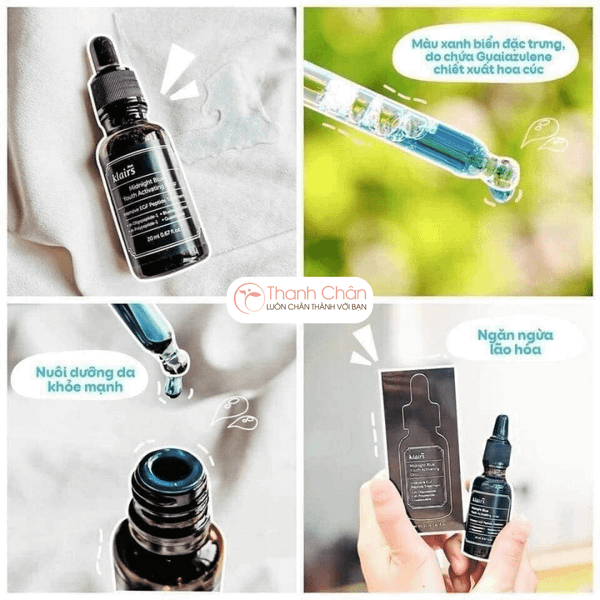 Tinh Chất Phục Hồi Da Và Dưỡng Ẩm Dear Klairs Midnight Blue Youth Activating Drop 20ml