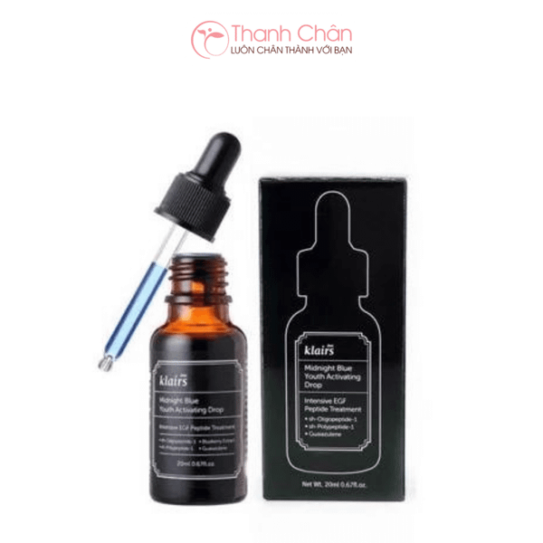 Tinh Chất Phục Hồi Da Và Dưỡng Ẩm Dear Klairs Midnight Blue Youth Activating Drop 20ml